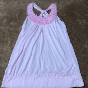 Pink tank top